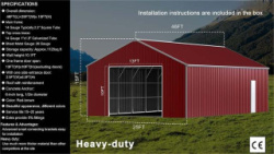 BRAND NEW: Steel Buildings, Sheds, Garages, Decorative Gates, Wire, and Container! - Delanson, NY