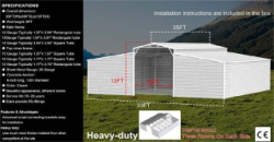 BRAND NEW: Metal Sheds & Garages, Farm Buildings, Decorative Gates, Wire, and Container! - Delanson, NY